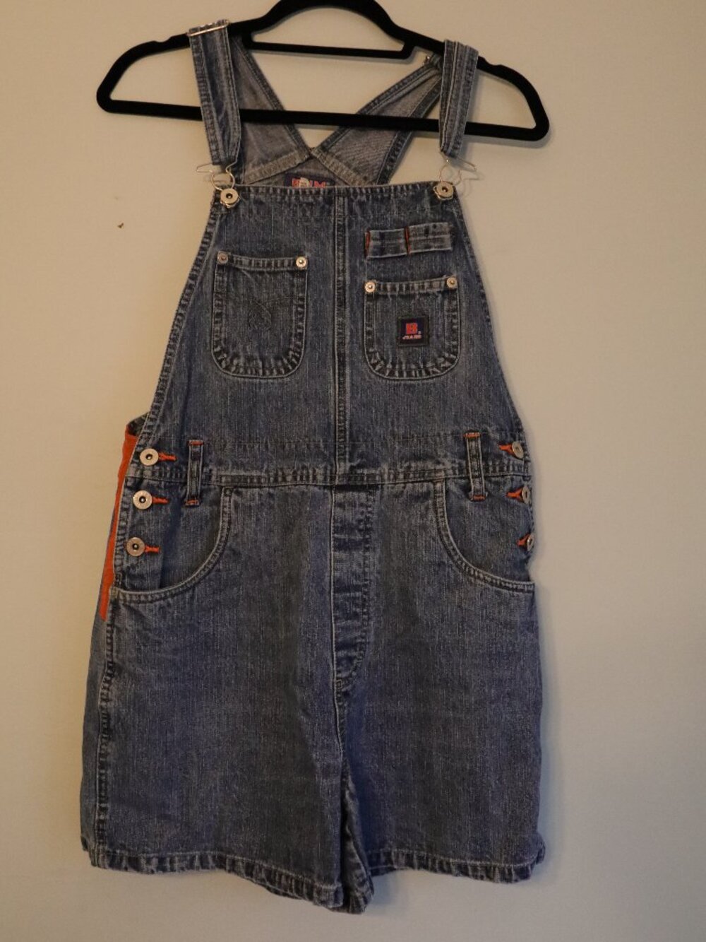 B.U.M. Equipment Denim Overall Shorts